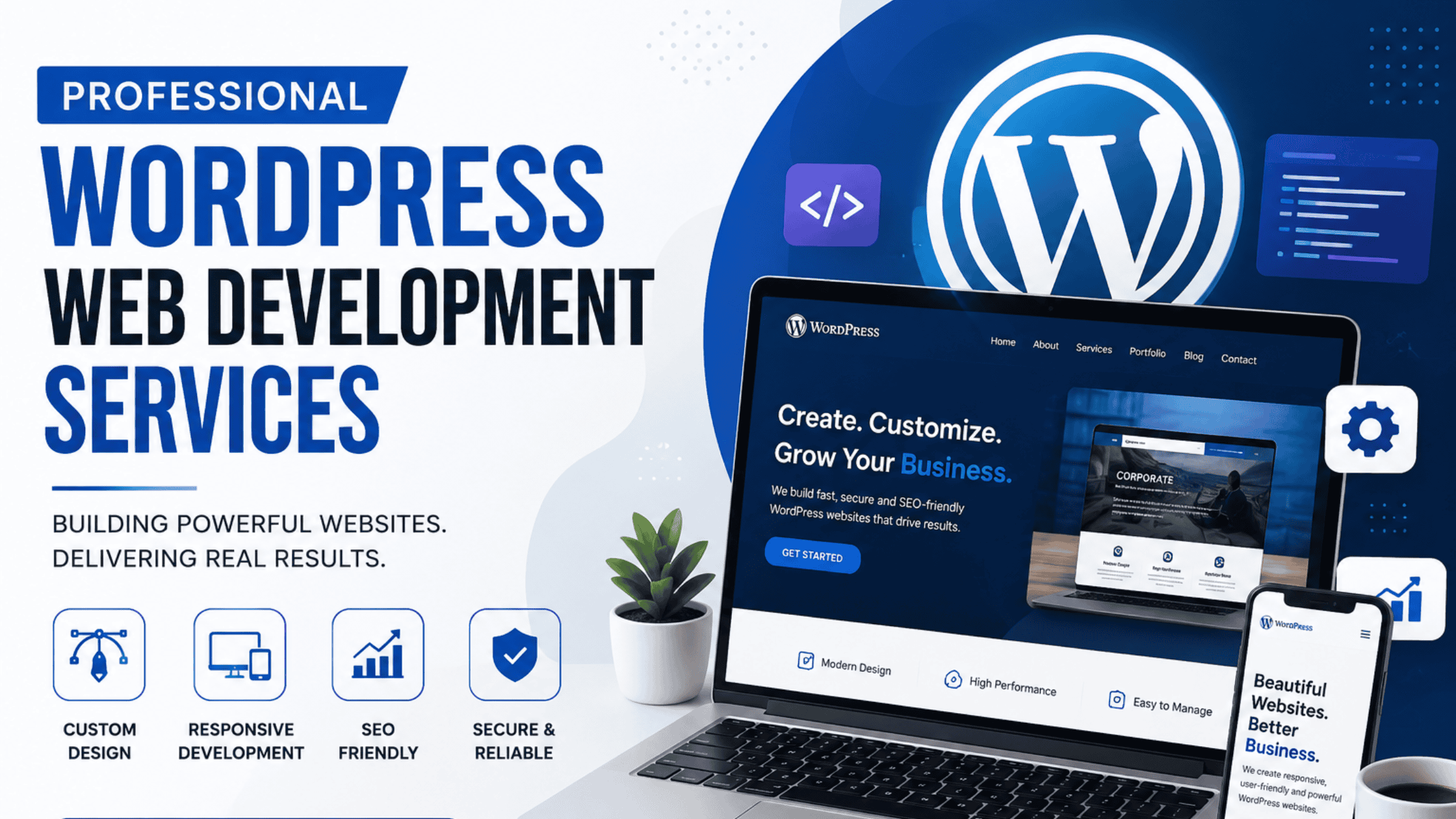 wordpress web development services